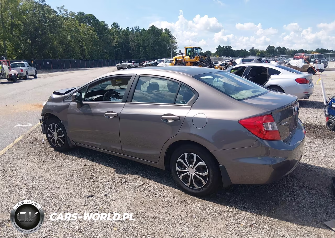 2012 Honda Civic Lx VIN:19XFB2F54CE108068 - 3