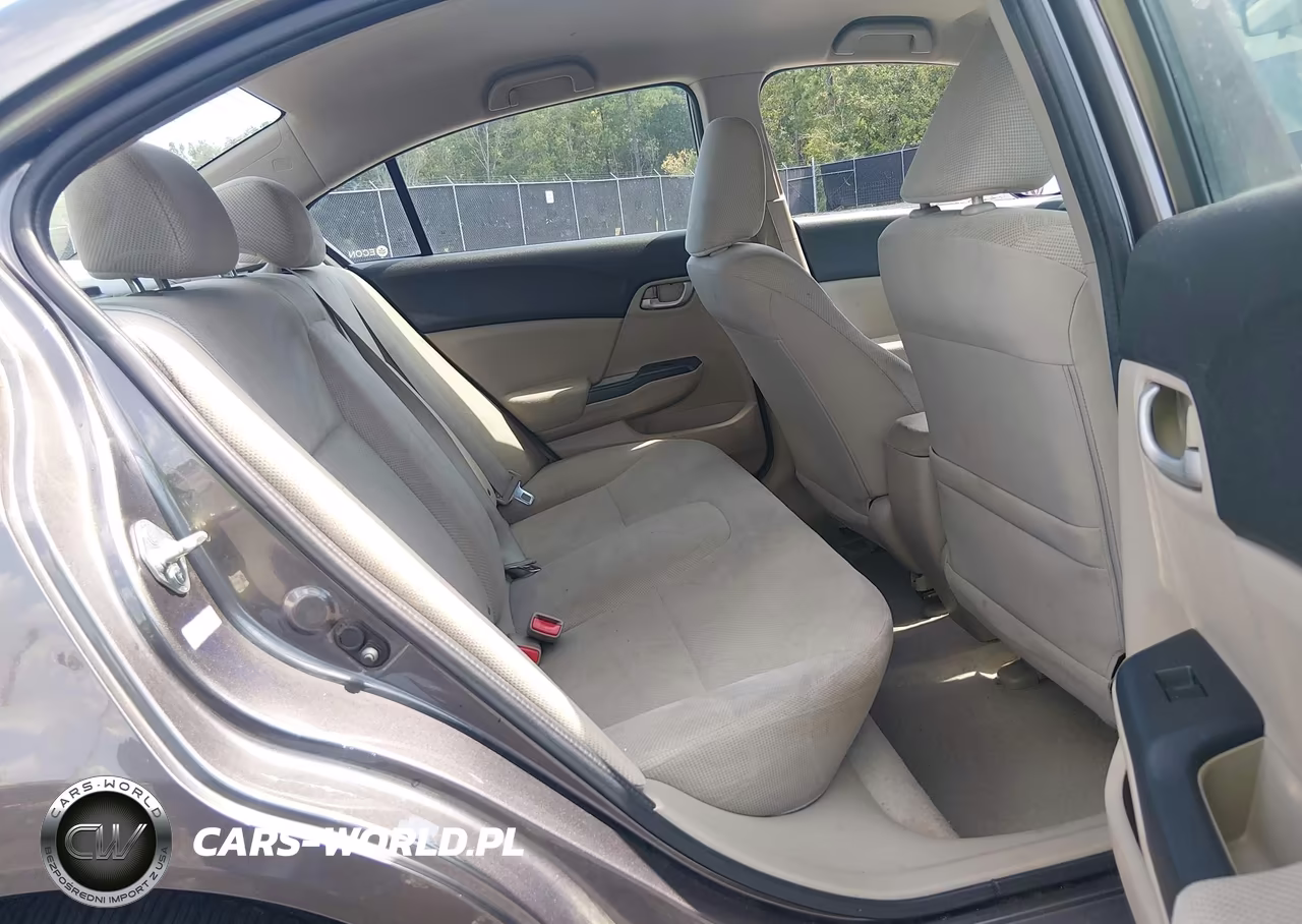 2012 Honda Civic Lx VIN:19XFB2F54CE108068 - 8