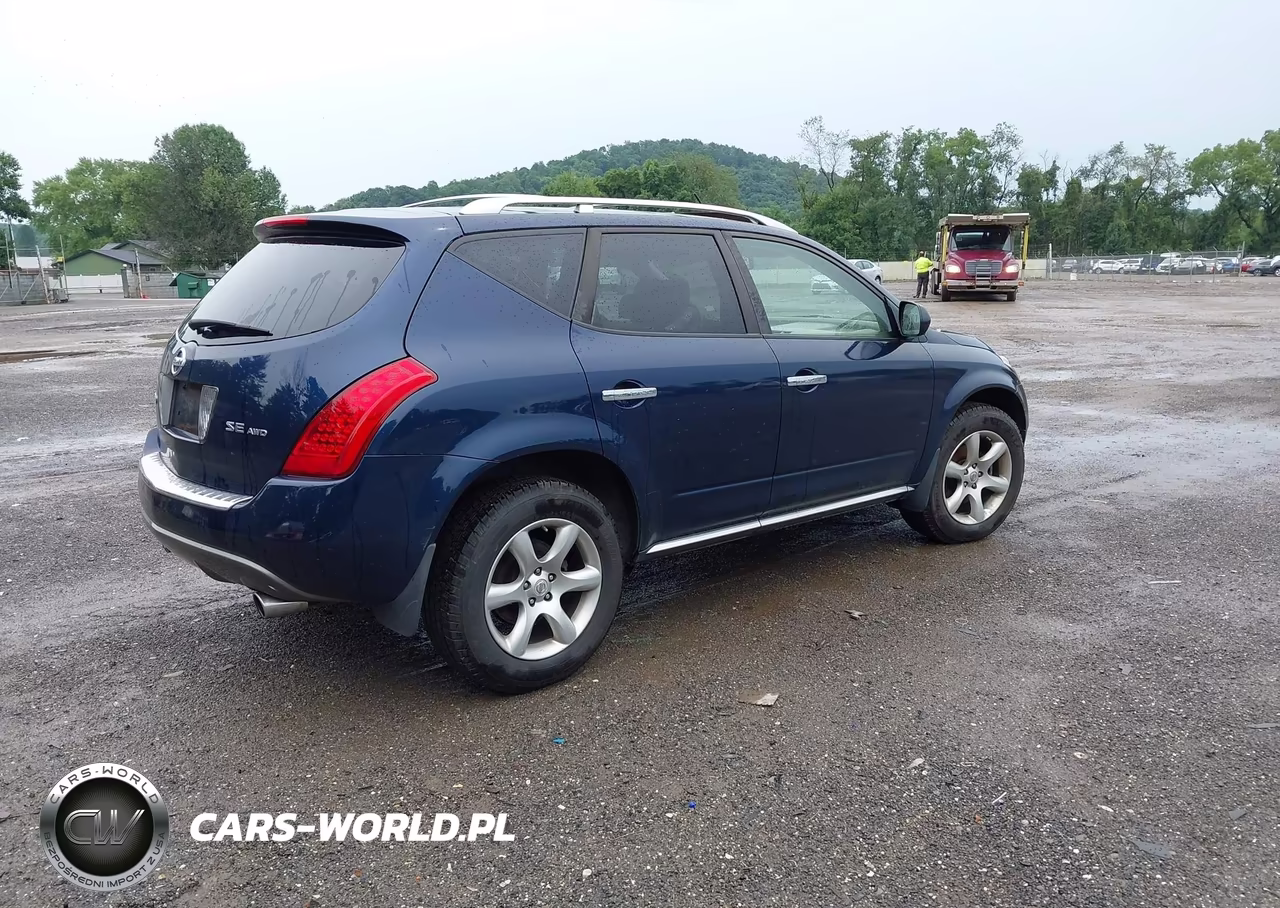 2007 Nissan Murano Se VIN:JN8AZ08W07W609247 - 4