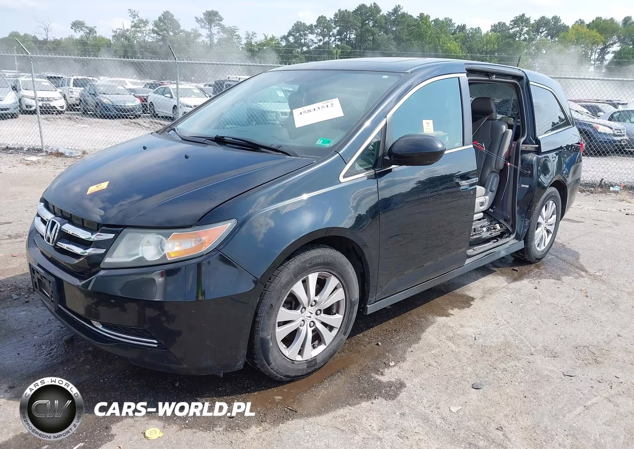2016 Honda Odyssey Ex-L VIN:5FNRL5H60GB072753 - 2