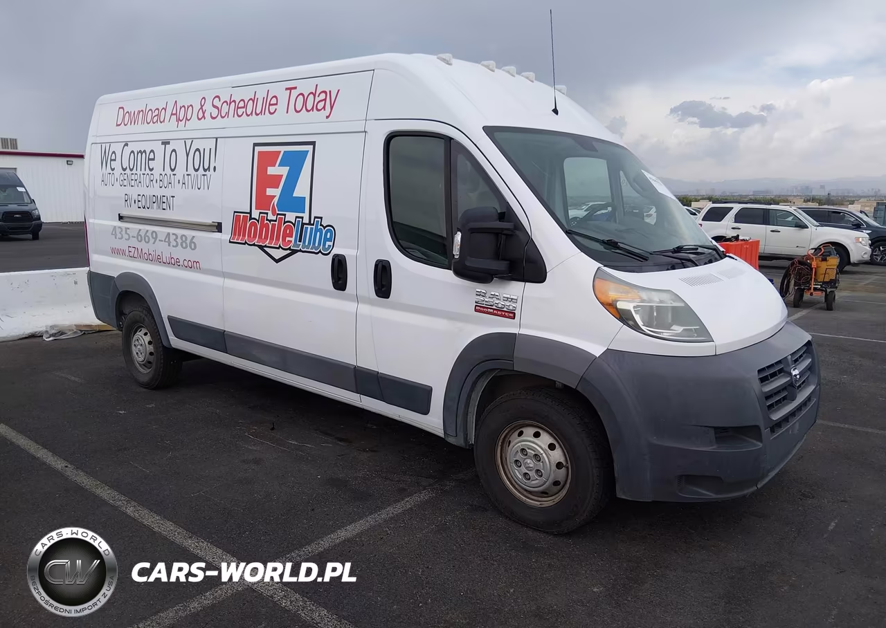2018 Ram Promaster 2500 High Roof 159 Wb – zdjęcie 1 z 17