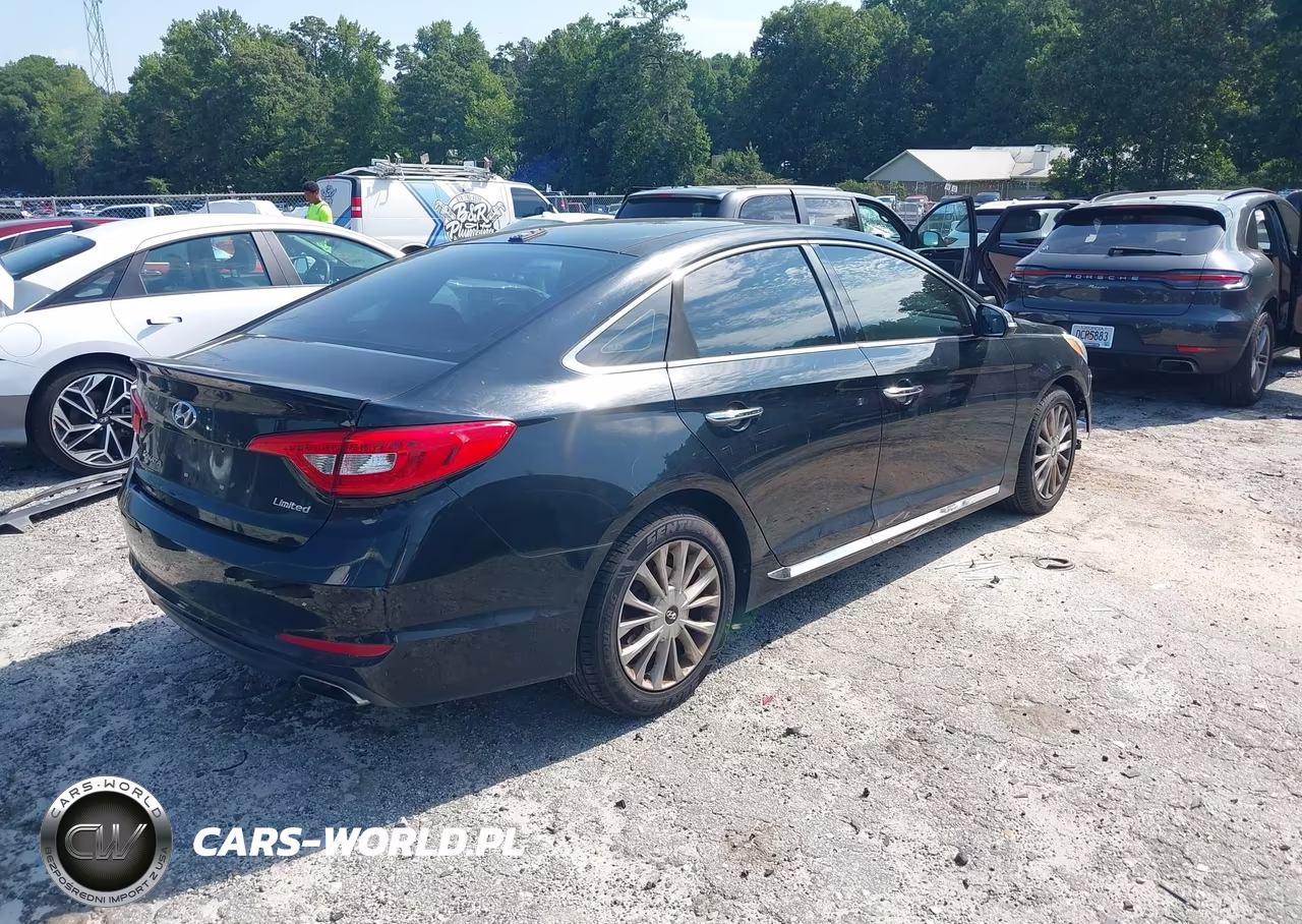 2015 Hyundai Sonata Limited VIN:5NPE34AF9FH098450 - 4