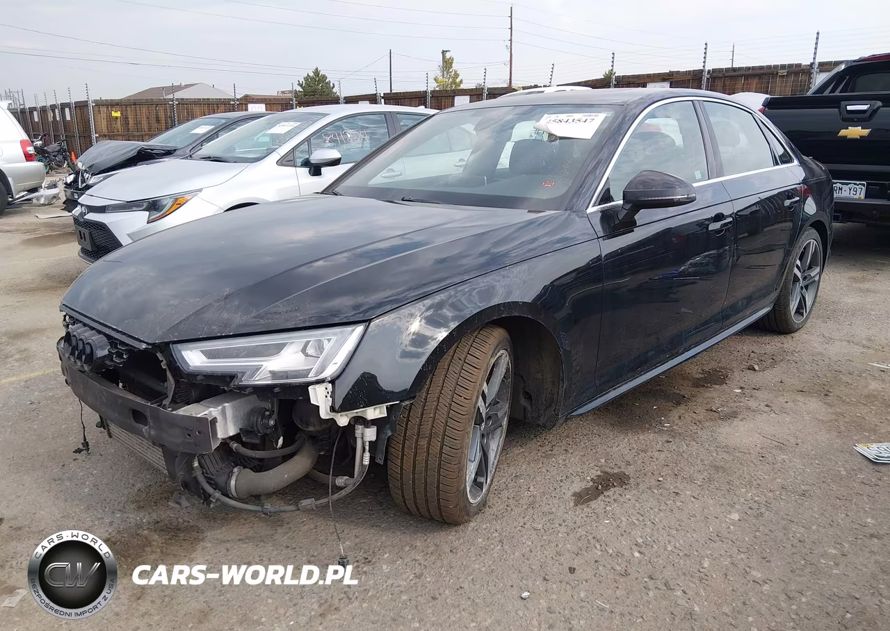 2018 Audi A4 2.0T Premium-2.0T Tech Premium VIN:WAUENAF46JA035335 - 2
