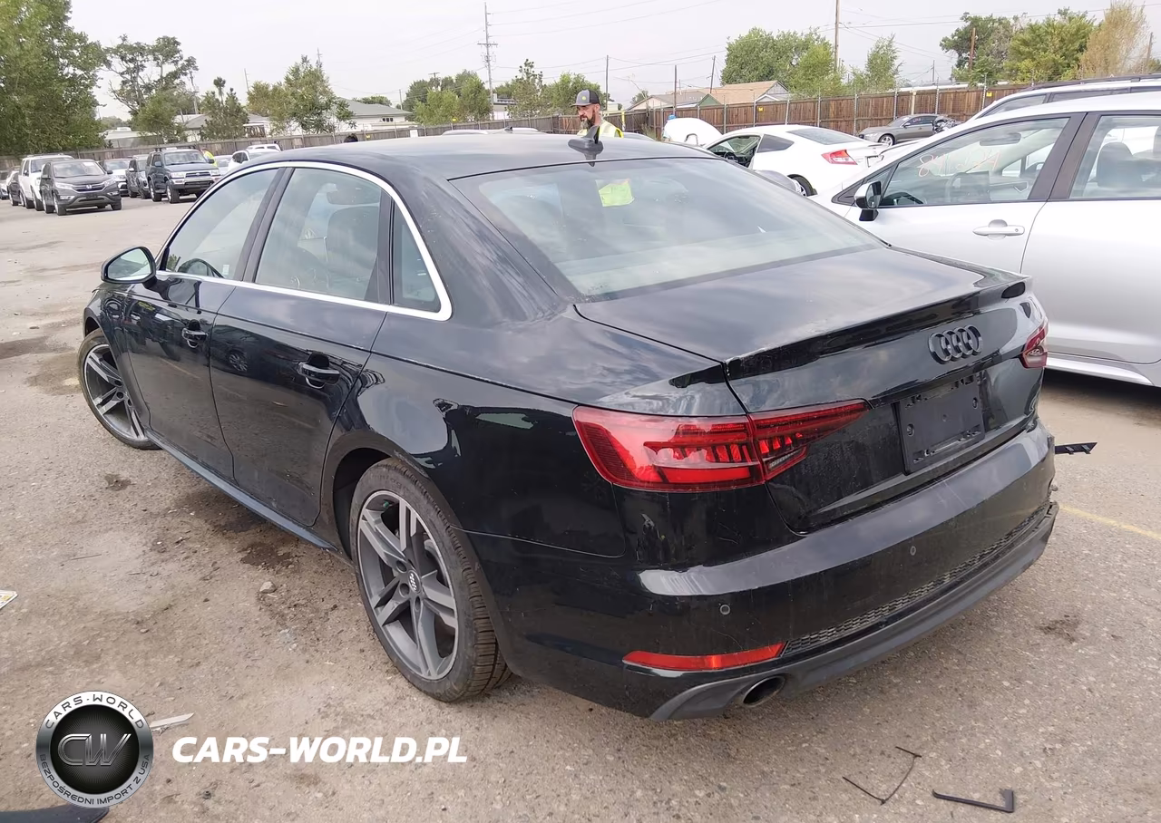 2018 Audi A4 2.0T Premium-2.0T Tech Premium VIN:WAUENAF46JA035335 - 3