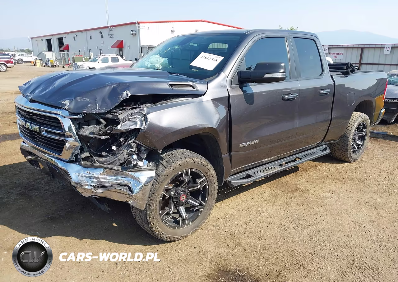 2020 Ram 1500 Big Horn 4X4 6'4 Box VIN:1C6SRFBT6LN343919 - 2
