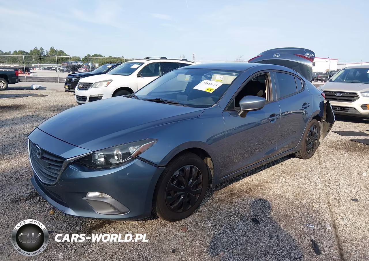 2015 Mazda Mazda3 I Sport VIN:3MZBM1U75FM187670 - 2