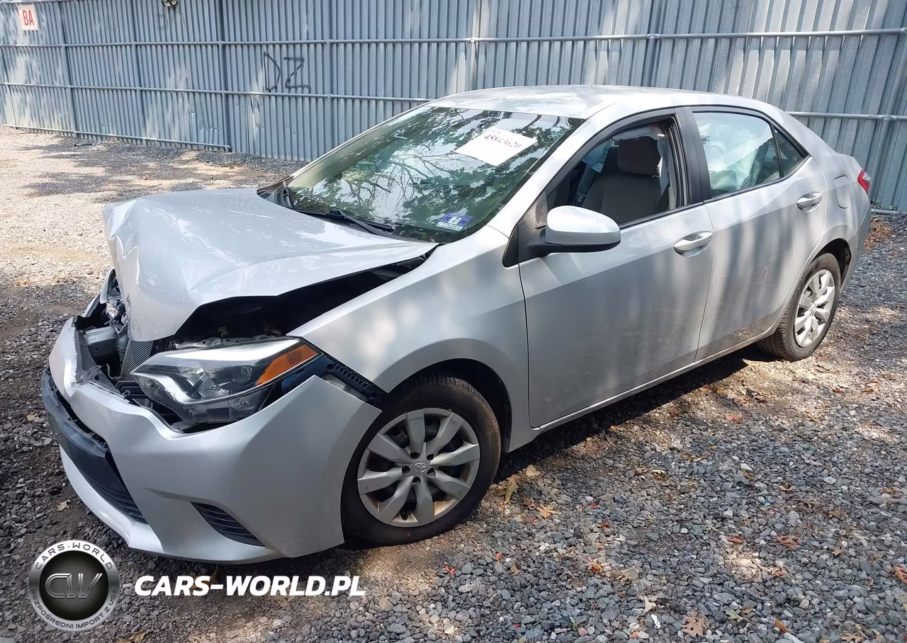 2016 Toyota Corolla Le VIN:2T1BURHE5GC572702 - 2