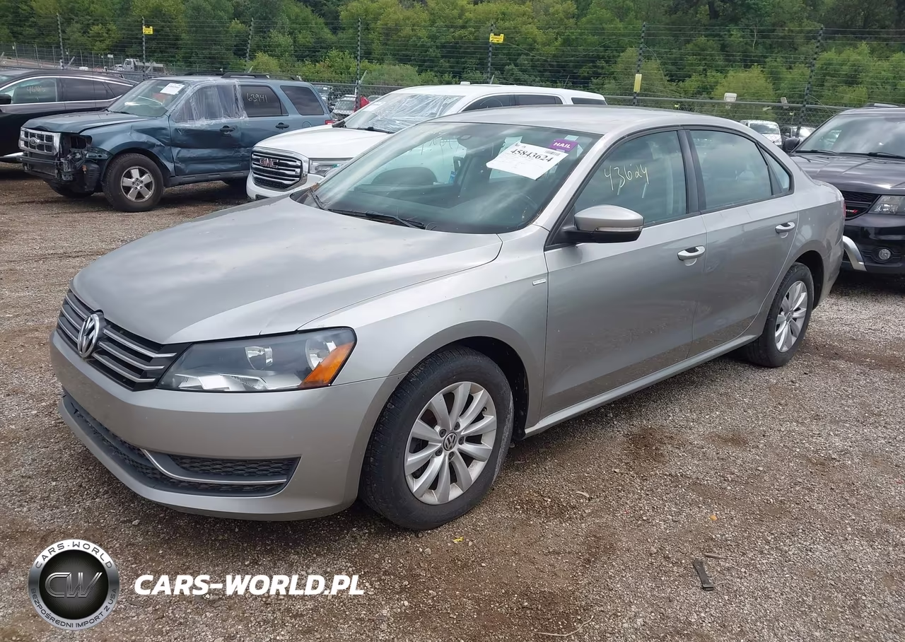 2014 Volkswagen Passat 1.8T Wolfsburg Edition VIN:1VWAS7A33EC066870 - 2