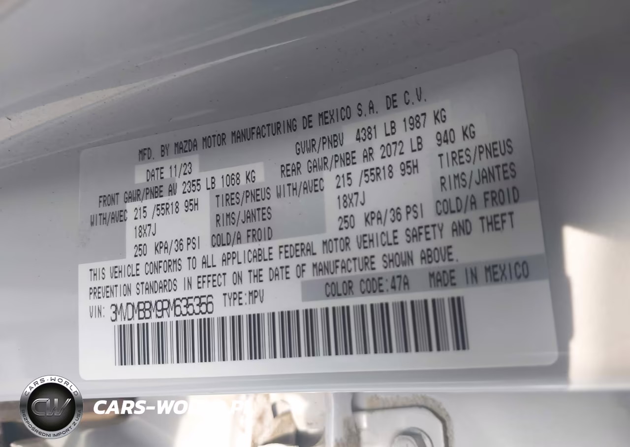 2024 Mazda Cx-30 2.5 S Select Sport VIN:3MVDMBBM9RM635356 - 9