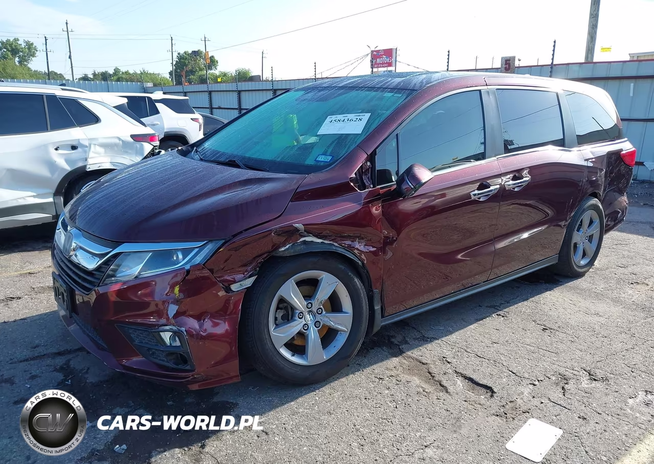 2018 Honda Odyssey Ex-L VIN:5FNRL6H70JB038561 - 2