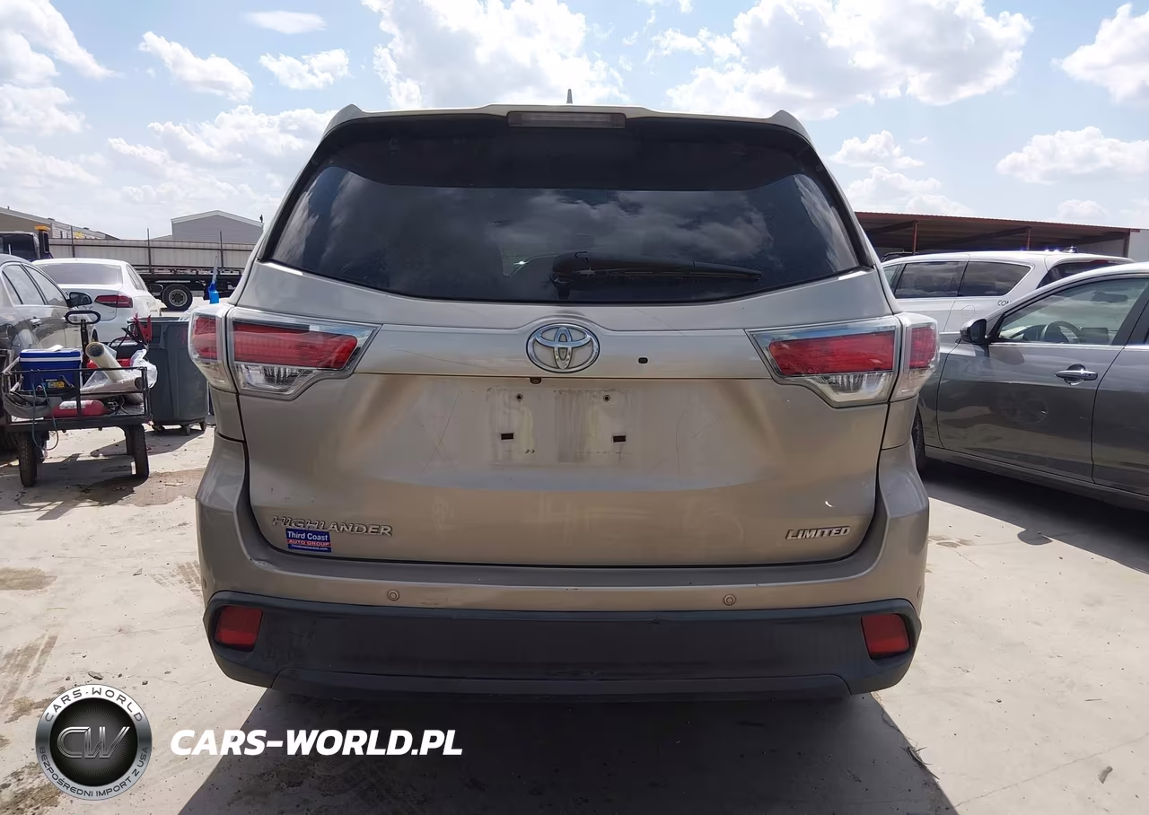 2015 Toyota Highlander Limited V6 VIN:5TDYKRFH8FS091619 - 15