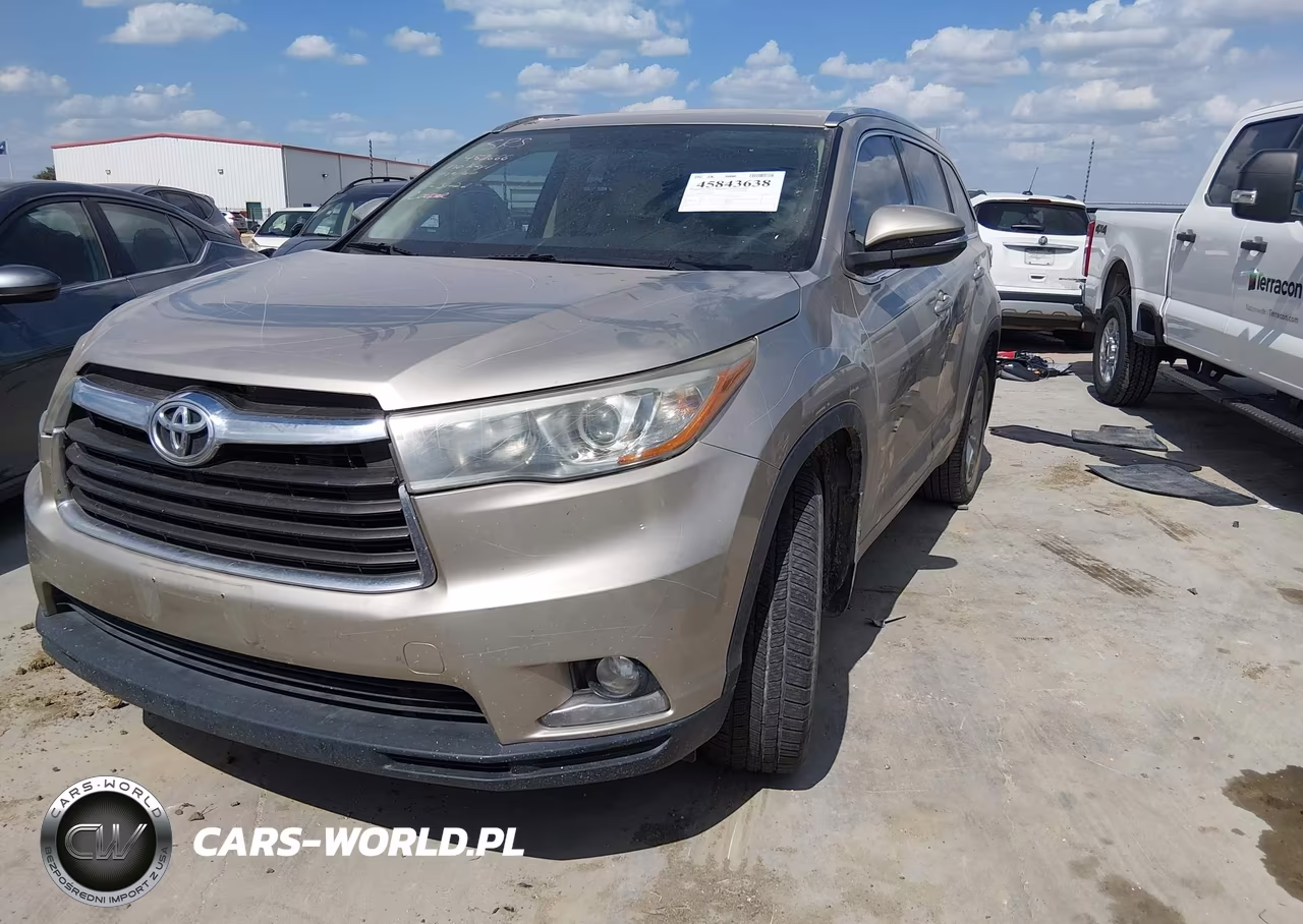 2015 Toyota Highlander Limited V6 VIN:5TDYKRFH8FS091619 - 2