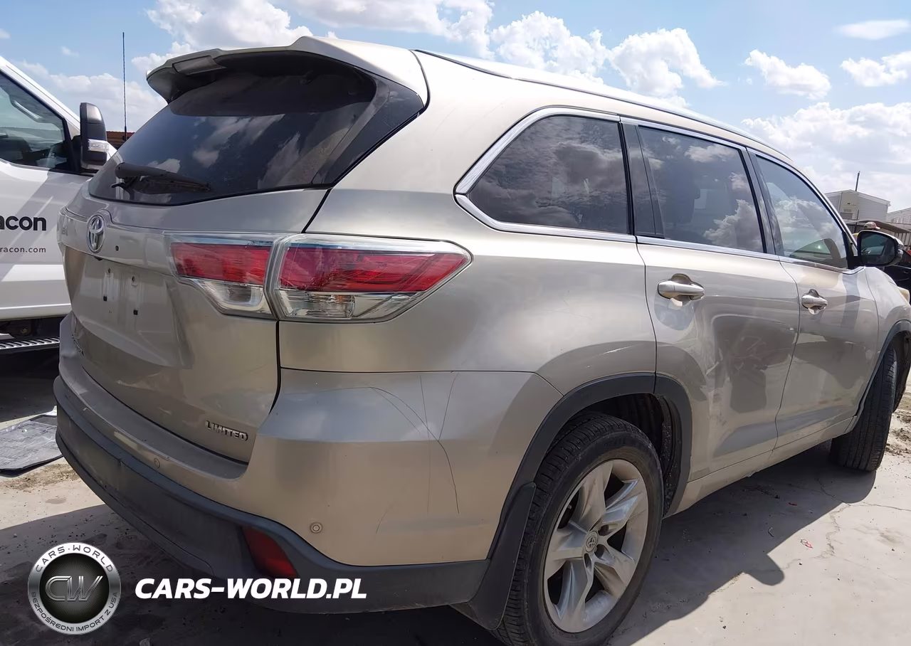 2015 Toyota Highlander Limited V6 VIN:5TDYKRFH8FS091619 - 4