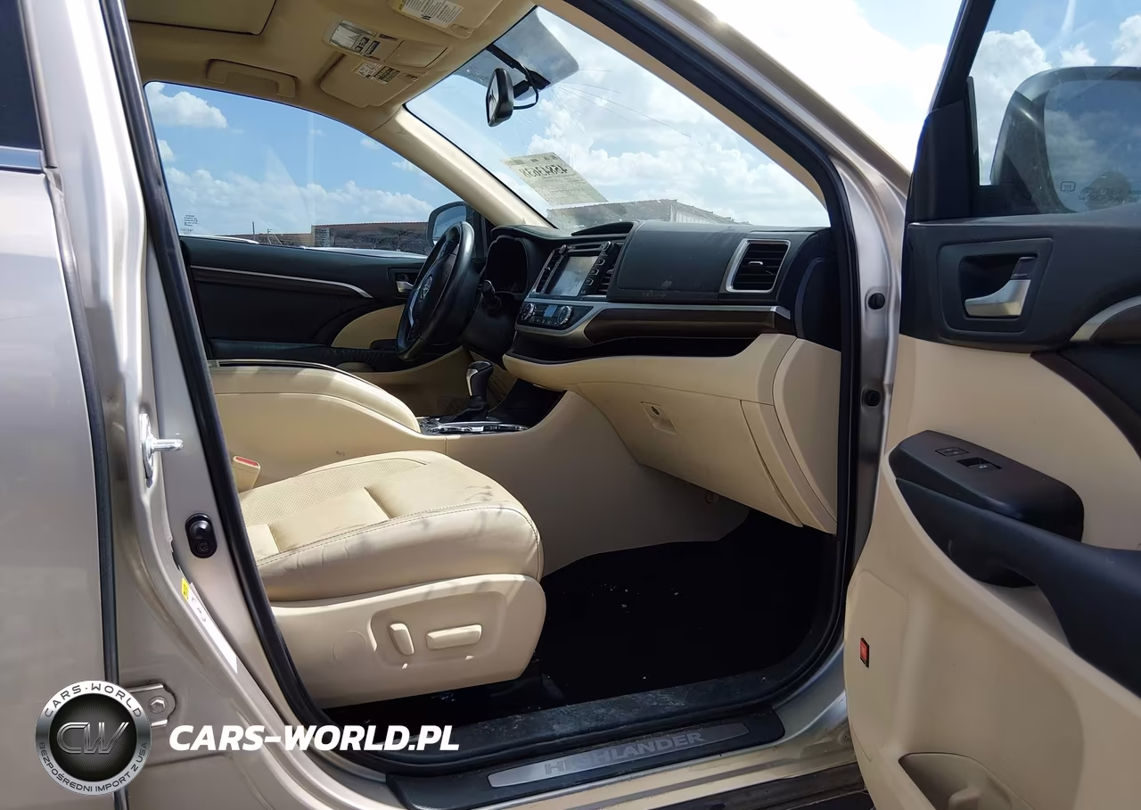 2015 Toyota Highlander Limited V6 VIN:5TDYKRFH8FS091619 - 5