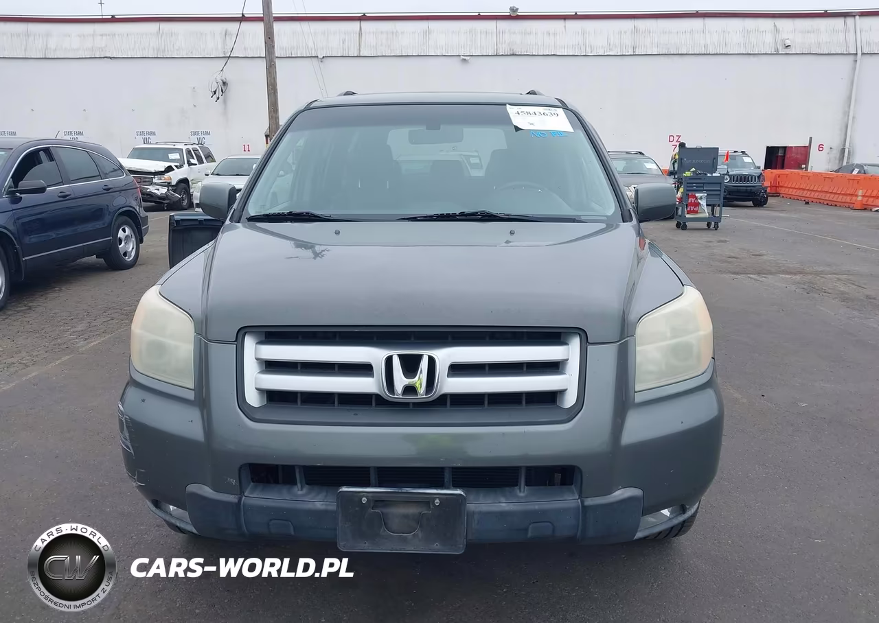 2007 Honda Pilot Ex-L VIN:5FNYF28647B036727 - 12