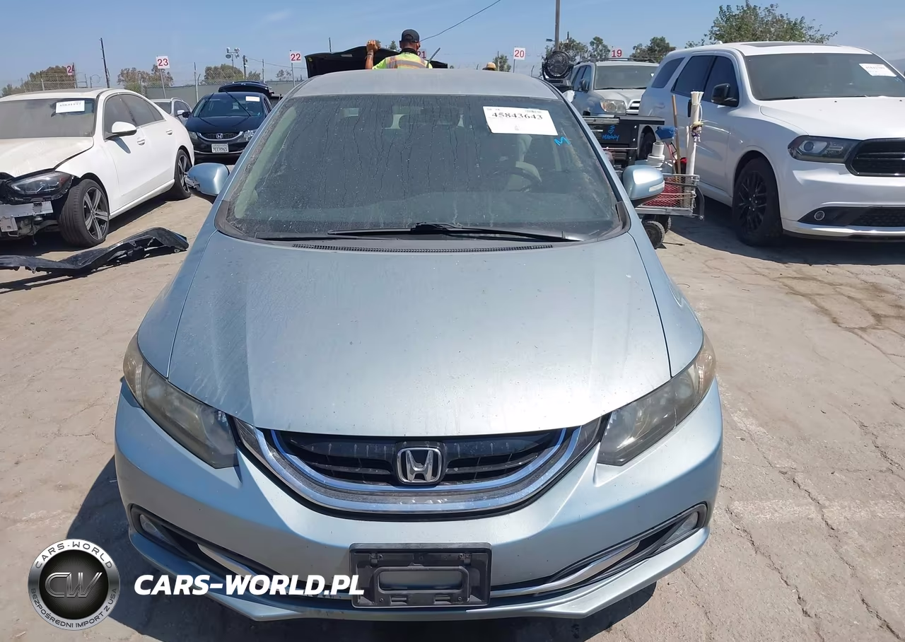 2013 Honda Civic Hybrid VIN:19XFB4F36DE200438 - 6