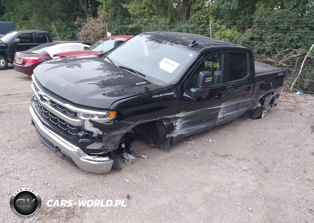 2025 Chevrolet Silverado 1500 4Wd Standard Bed Lt VIN:3GCUKDE83SG172880 - 2