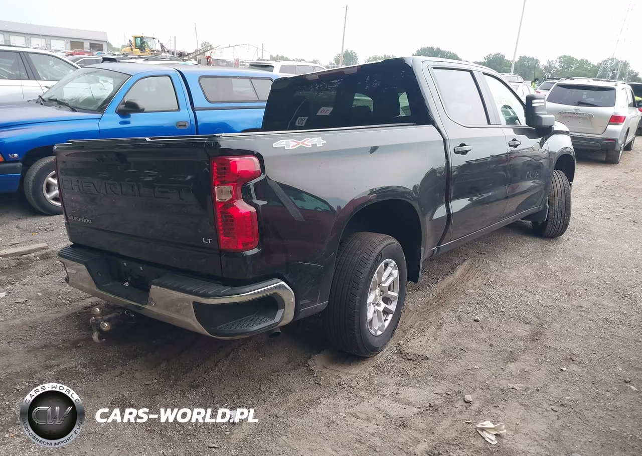 2025 Chevrolet Silverado 1500 4Wd Standard Bed Lt VIN:3GCUKDE83SG172880 - 4