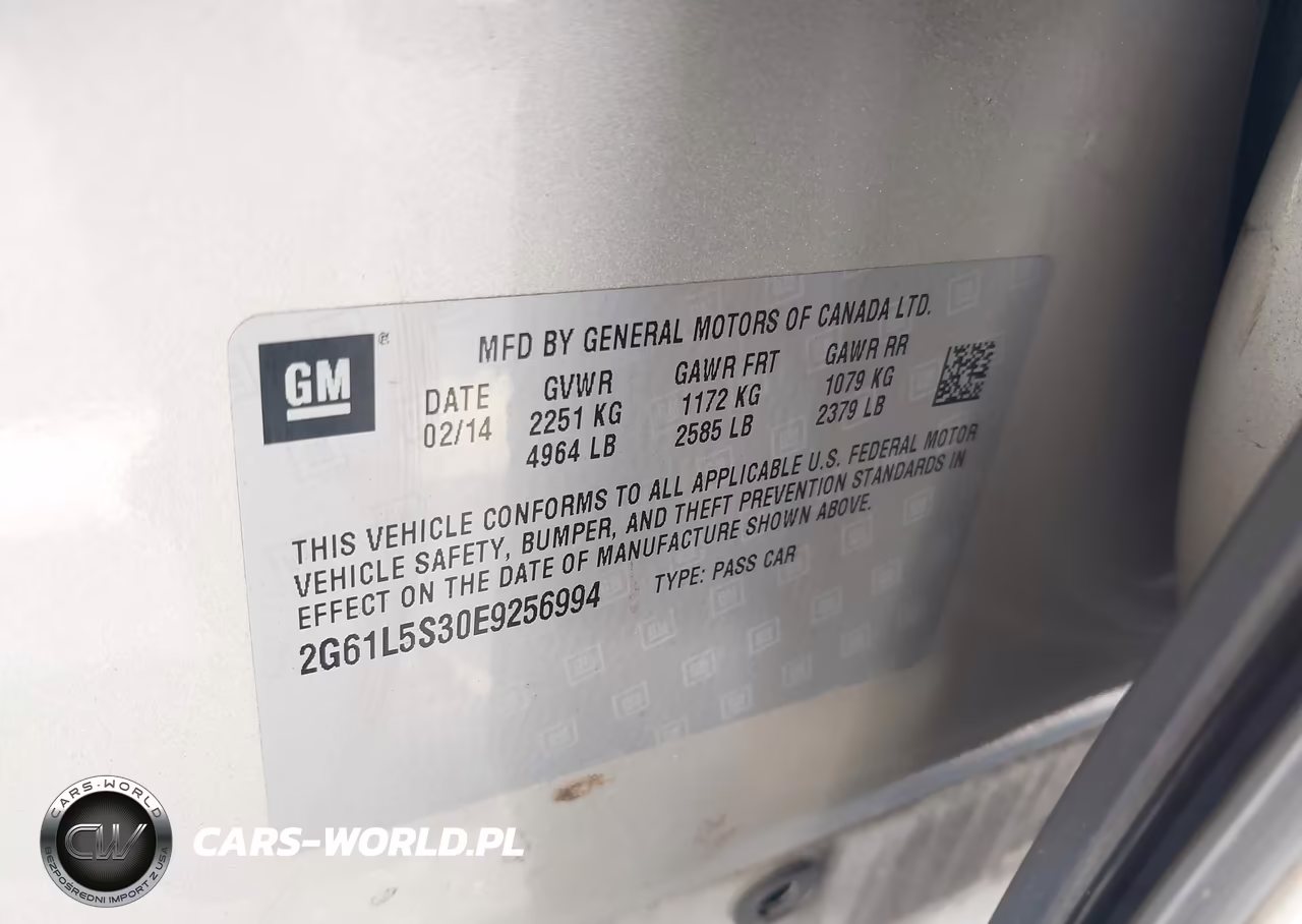 2014 Cadillac Xts Standard VIN:2G61L5S30E9256994 - 9