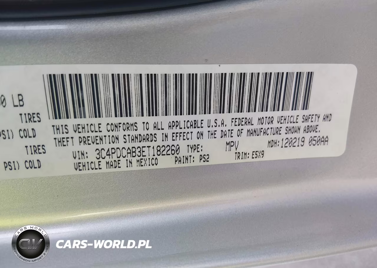 2014 Dodge Journey American Value Pkg VIN:3C4PDCAB3ET182260 - 9