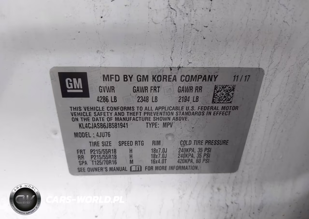 2018 Buick Encore Preferred VIN:KL4CJASB6JB581941 - 9