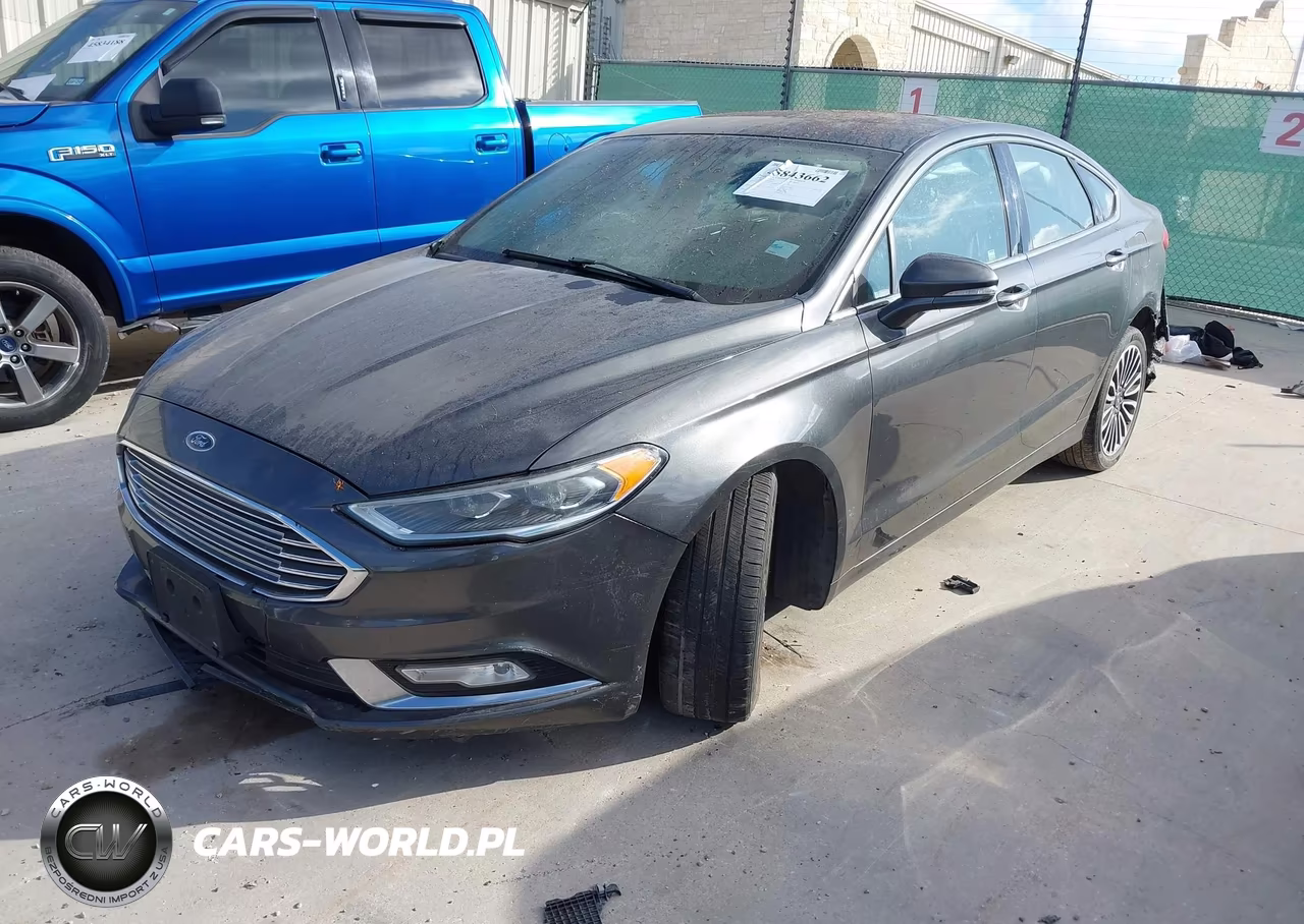 2018 Ford Fusion Titanium VIN:3FA6P0D97JR219530 - 2