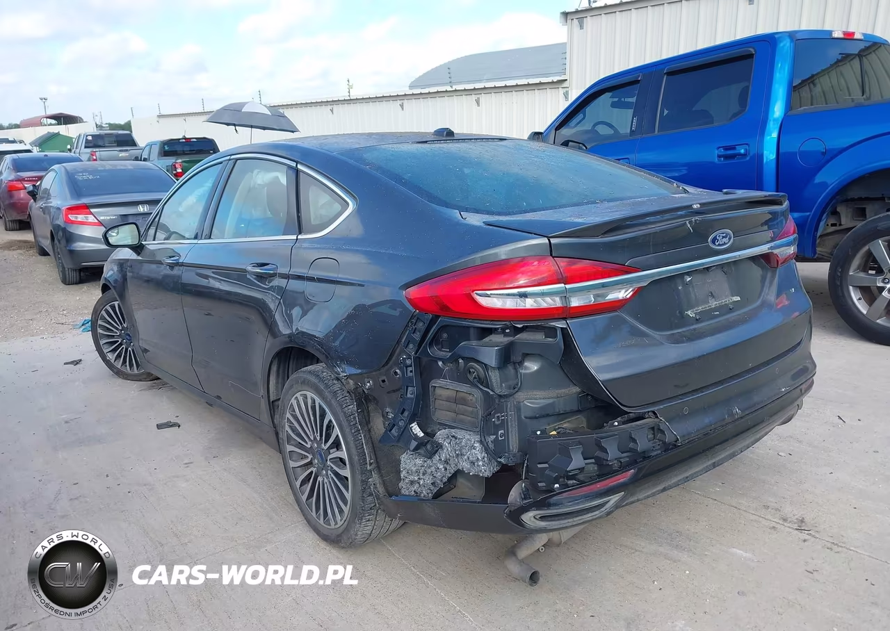 2018 Ford Fusion Titanium VIN:3FA6P0D97JR219530 - 3