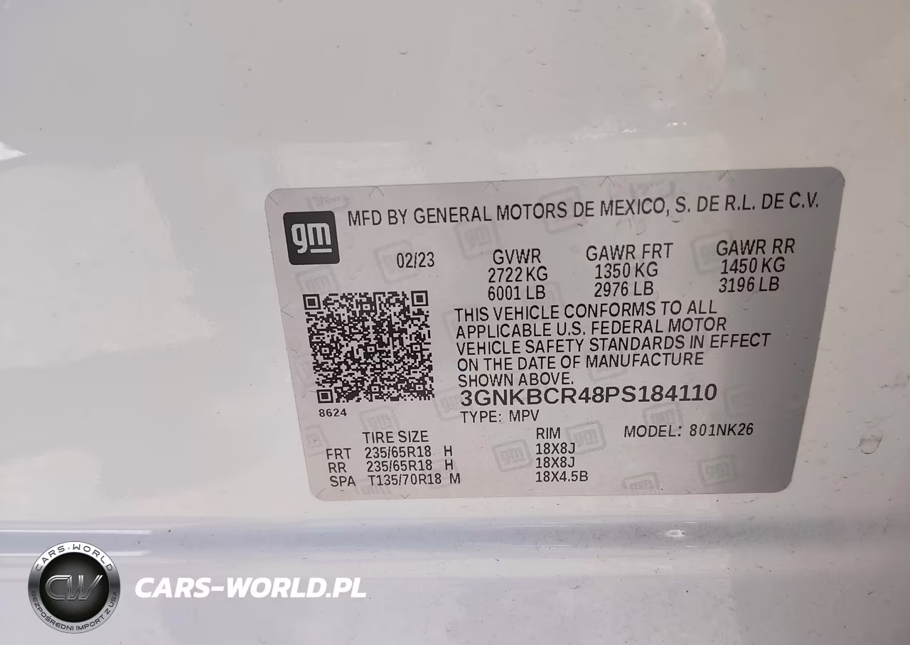 2023 Chevrolet Blazer Fwd 2Lt VIN:3GNKBCR48PS184110 - 9