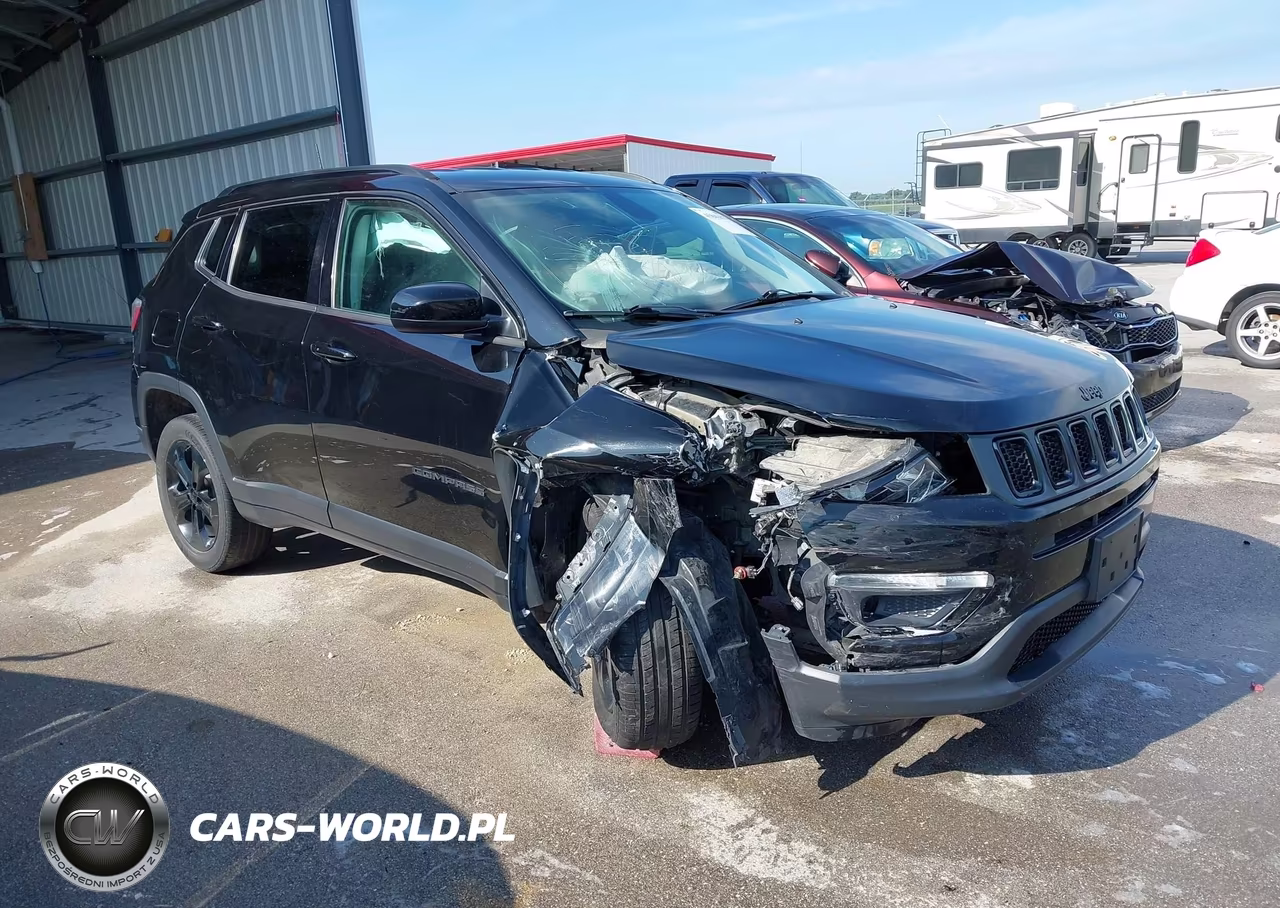 2021 Jeep Compass Altitude Fwd VIN:3C4NJCBB9MT602407 - 1