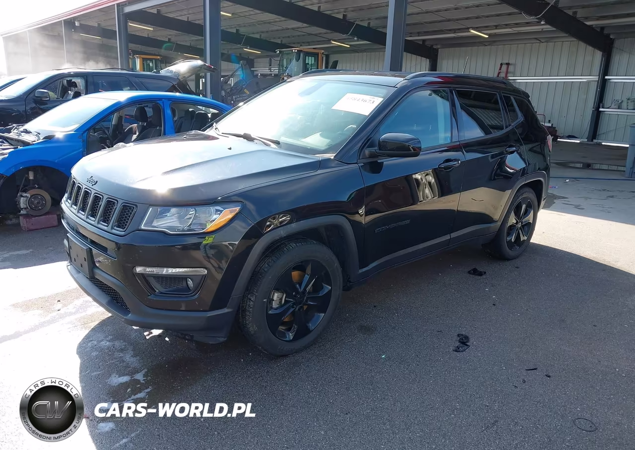 2021 Jeep Compass Altitude Fwd VIN:3C4NJCBB9MT602407 - 2