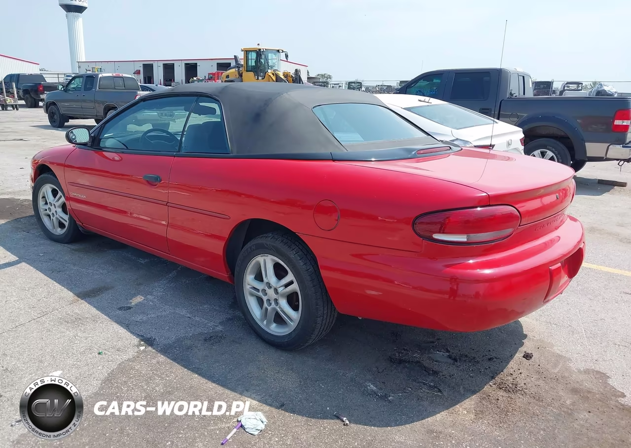 1999 Chrysler Sebring Jx VIN:3C3EL45H9XT207880 - 3