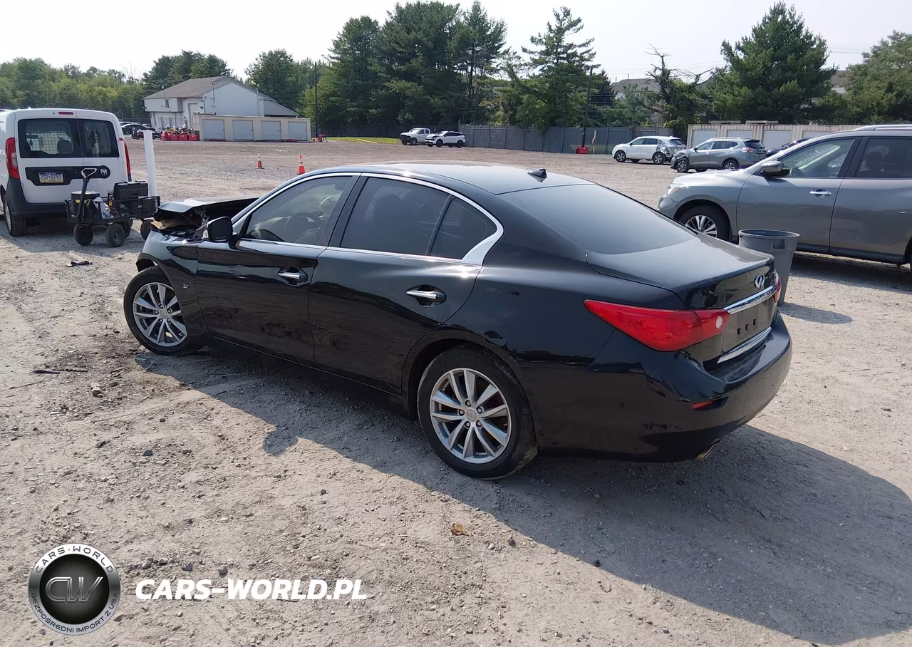 2015 Infiniti Q50 VIN:JN1BV7AR8FM401185 - 3