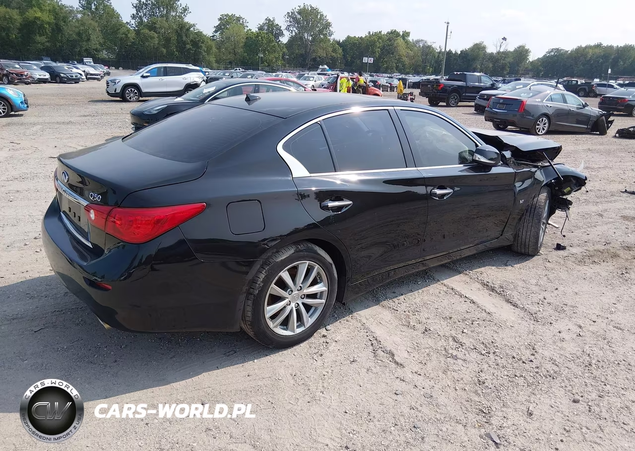 2015 Infiniti Q50 VIN:JN1BV7AR8FM401185 - 4