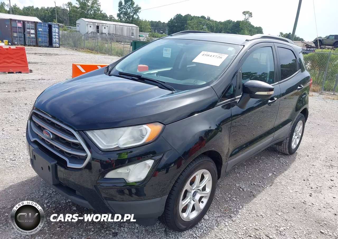 2018 Ford Ecosport Se VIN:MAJ3P1TE0JC210285 - 2