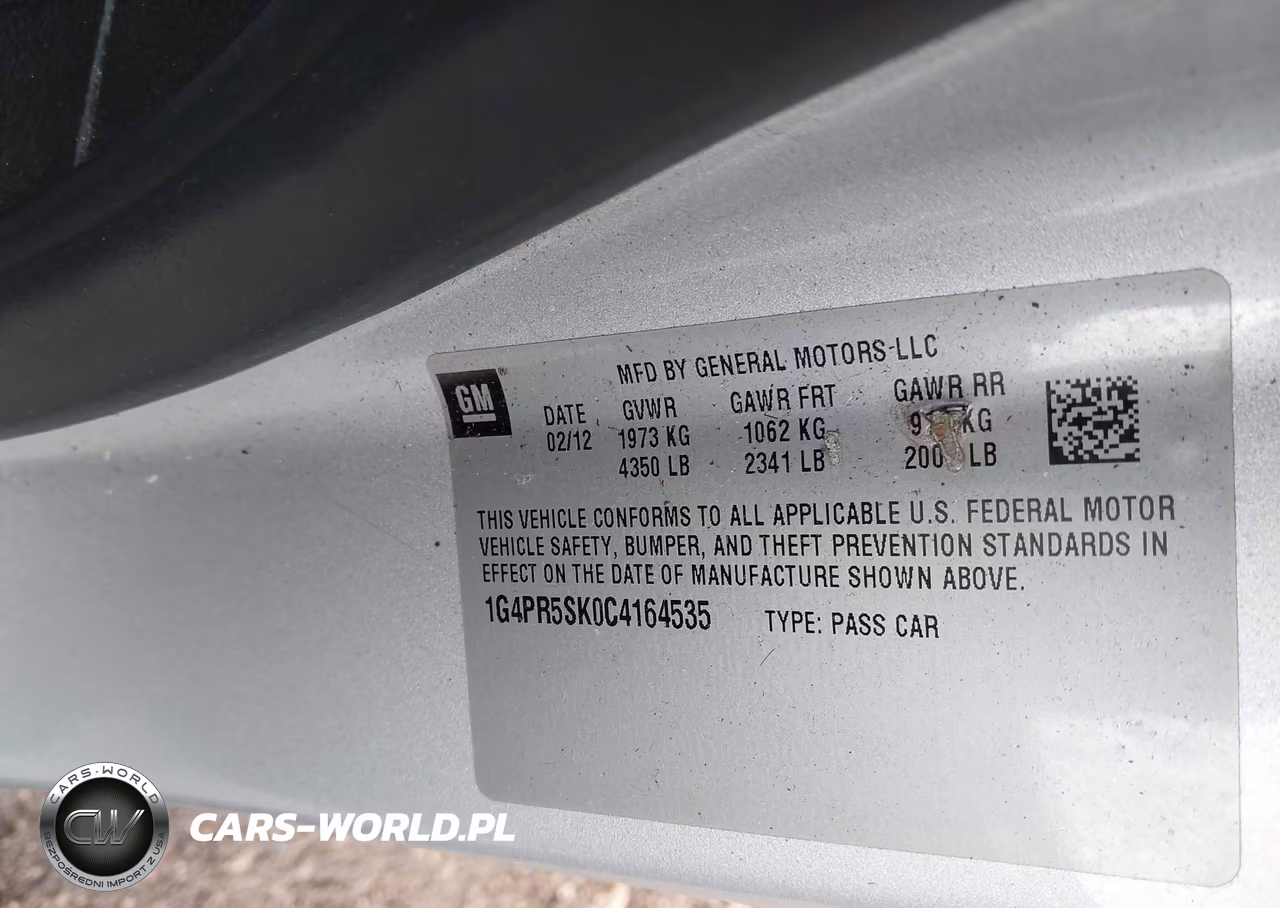 2012 Buick Verano Convenience Group VIN:1G4PR5SK0C4164535 - 9