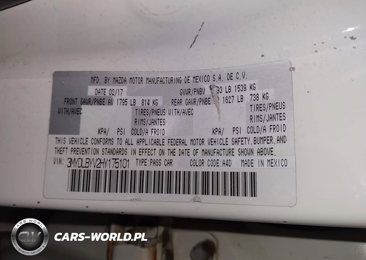 2017 Toyota Yaris Ia VIN:3MYDLBYV2HY175101 - 9