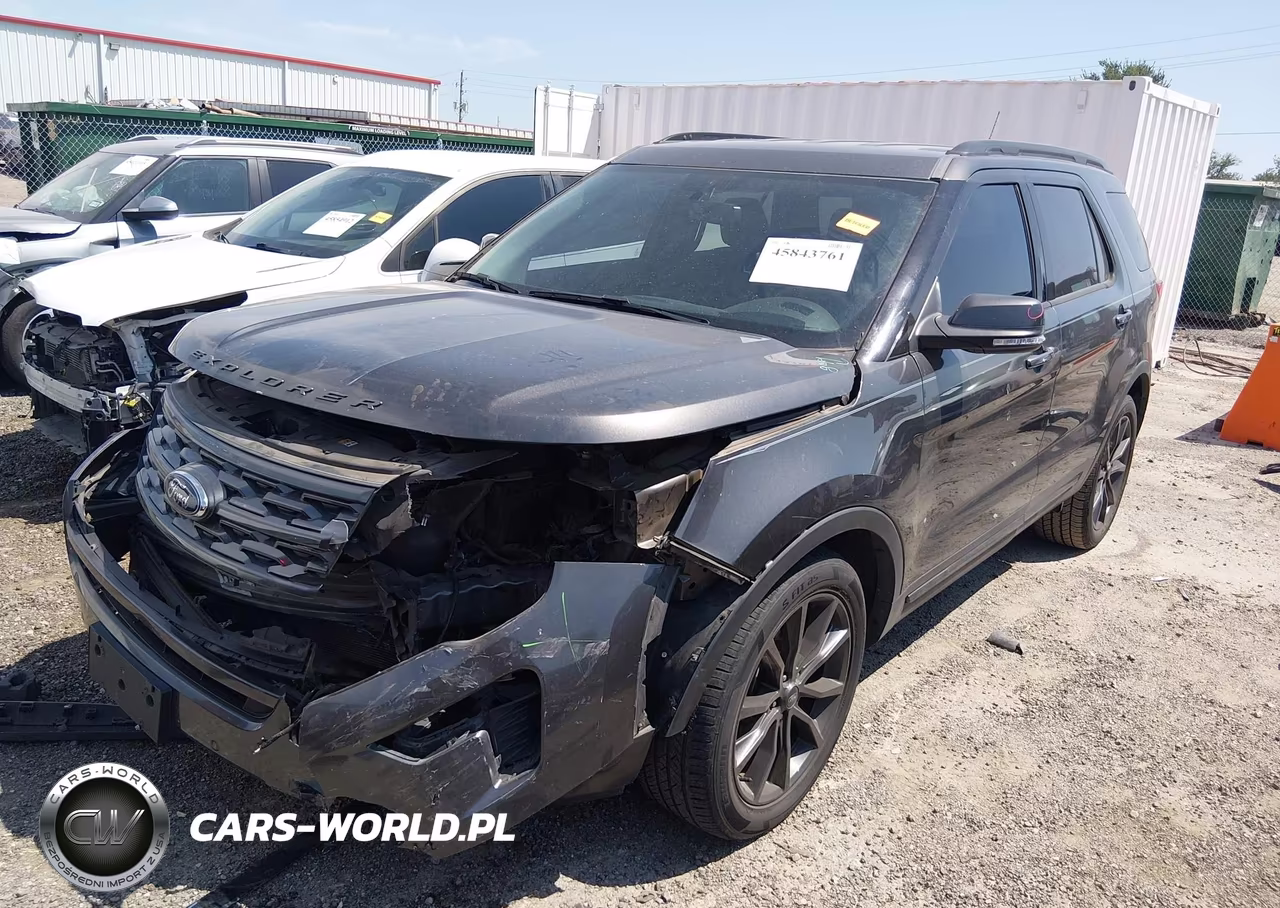 2018 Ford Explorer Xlt VIN:1FM5K7D88JGA35446 - 2