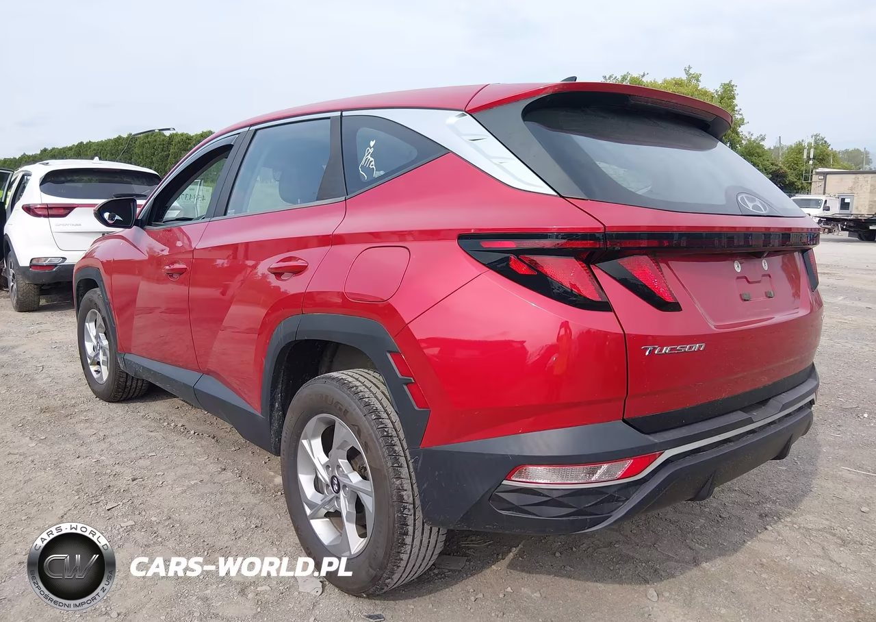 2022 Hyundai Tucson Se VIN:5NMJACAE7NH015454 - 3
