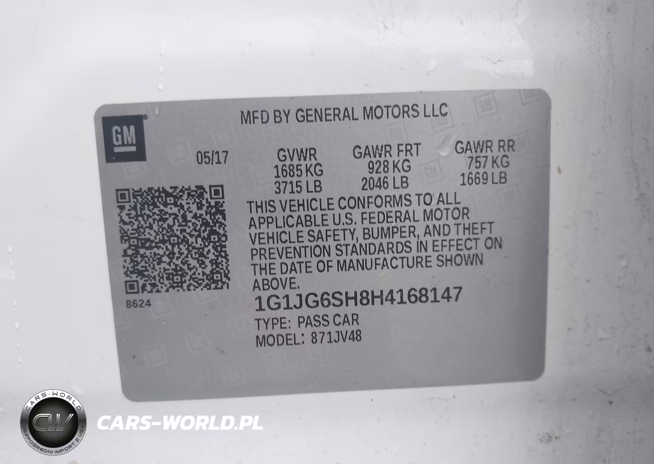 2017 Chevrolet Sonic Lt Auto VIN:1G1JG6SH8H4168147 - 9