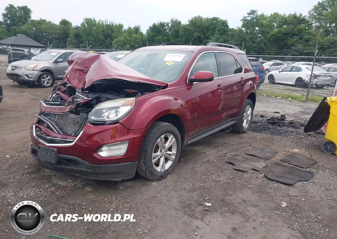 2016 Chevrolet Equinox Lt VIN:2GNALCEK2G6327208 - 2