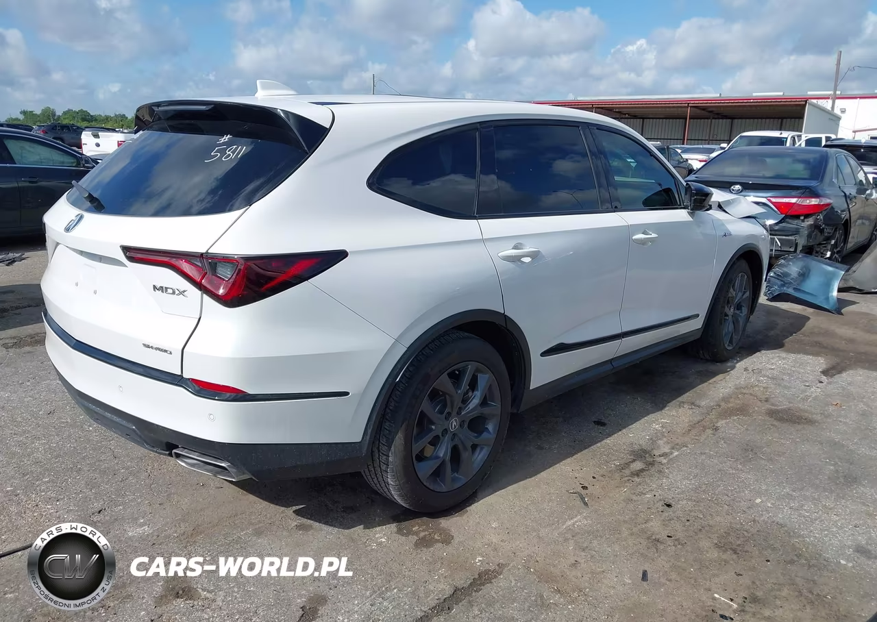 2023 Acura Mdx A-Spec VIN:5J8YE1H05PL025811 - 4