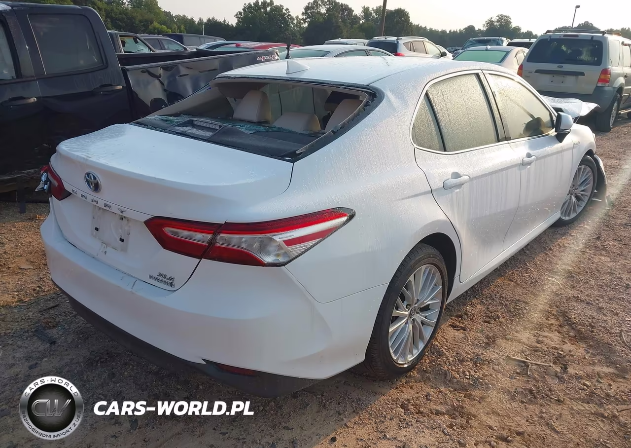 2020 Toyota Camry Xle Hybrid VIN:4T1F31AK4LU524848 - 4