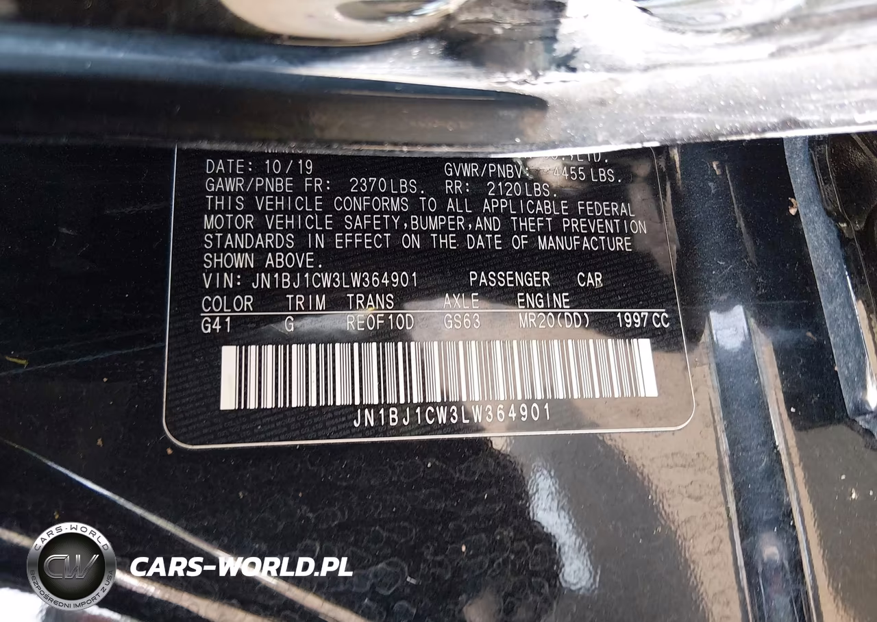2020 Nissan Rogue Sport Sv Awd Xtronic Cvt VIN:JN1BJ1CW3LW364901 - 9
