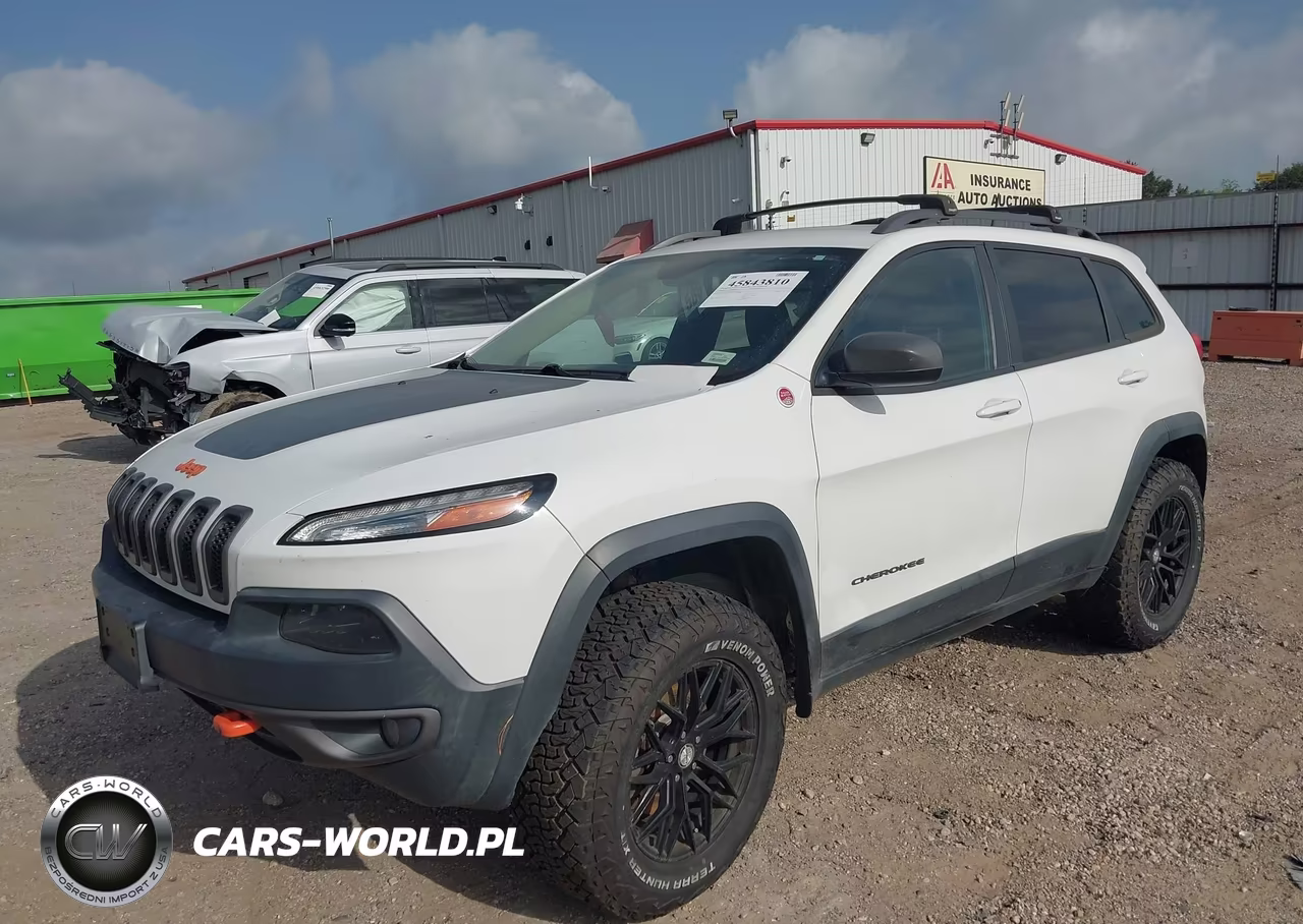 2017 Jeep Cherokee Trailhawk VIN:1C4PJMBS2HW588641 - 2