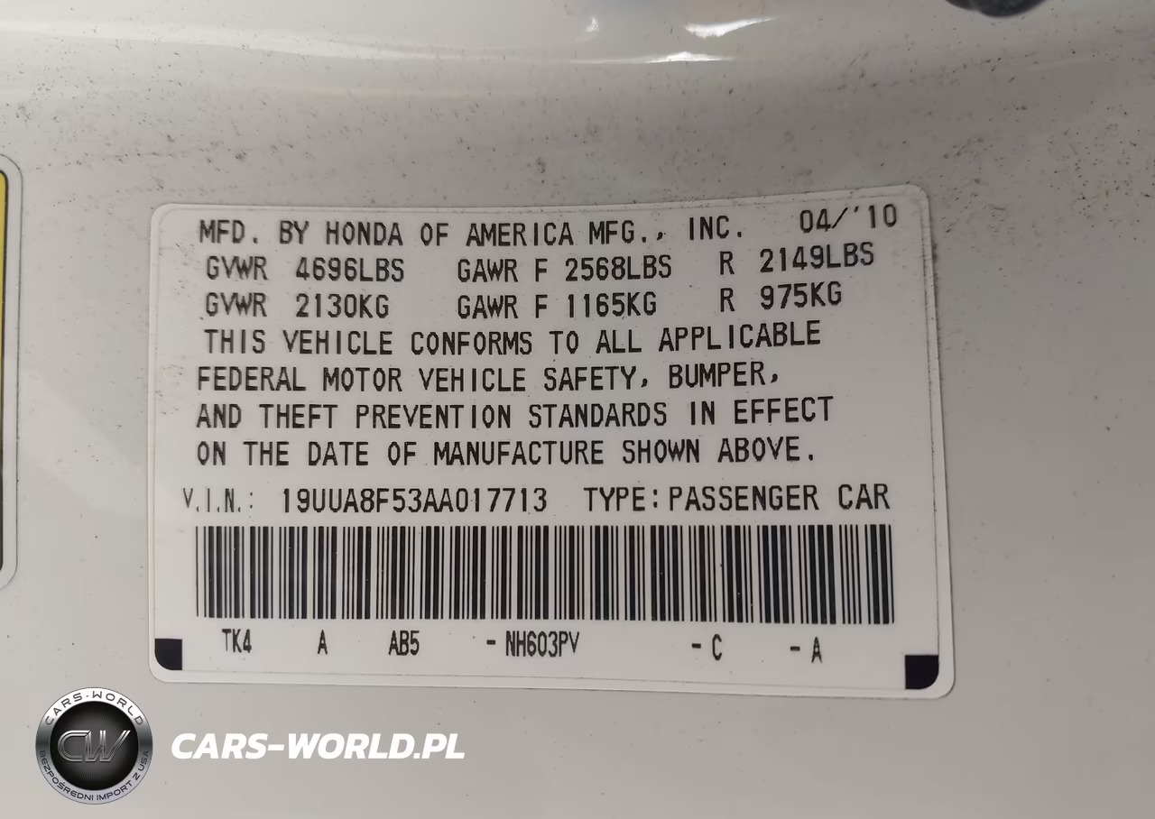 2010 Acura Tl 3.5 VIN:19UUA8F53AA017713 - 9