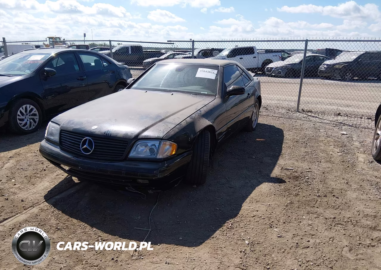 2000 Mercedes-Benz Sl 500 VIN:WDBFA68F4YF192937 - 2