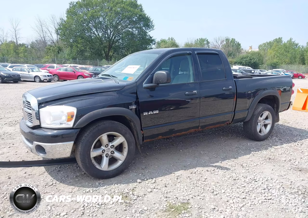 2008 Dodge Ram 1500 Slt VIN:1D7HU182X8S599286 - 2
