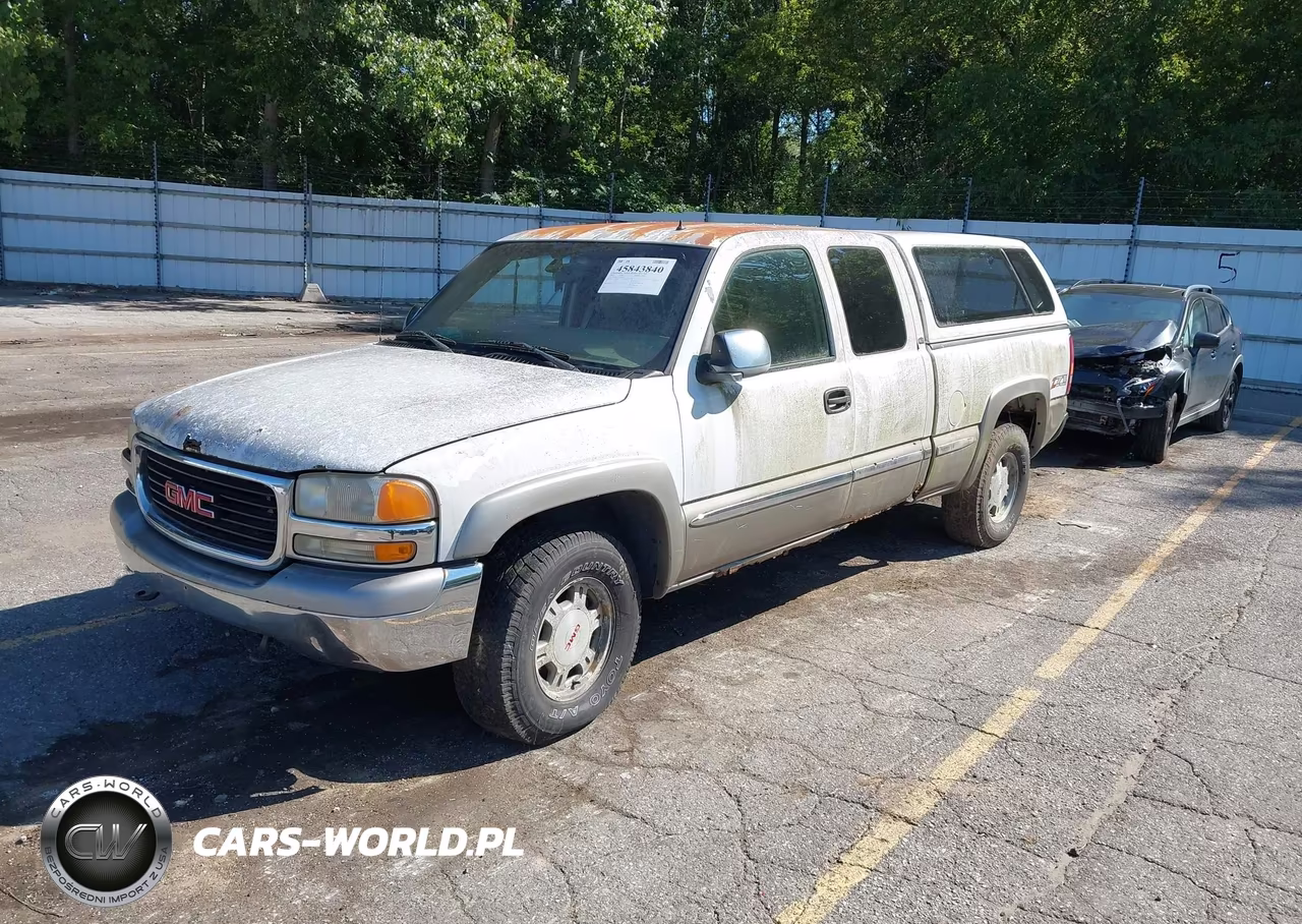 2002 GMC Sierra 1500 Sle VIN:2GTEK19T121335696 - 2