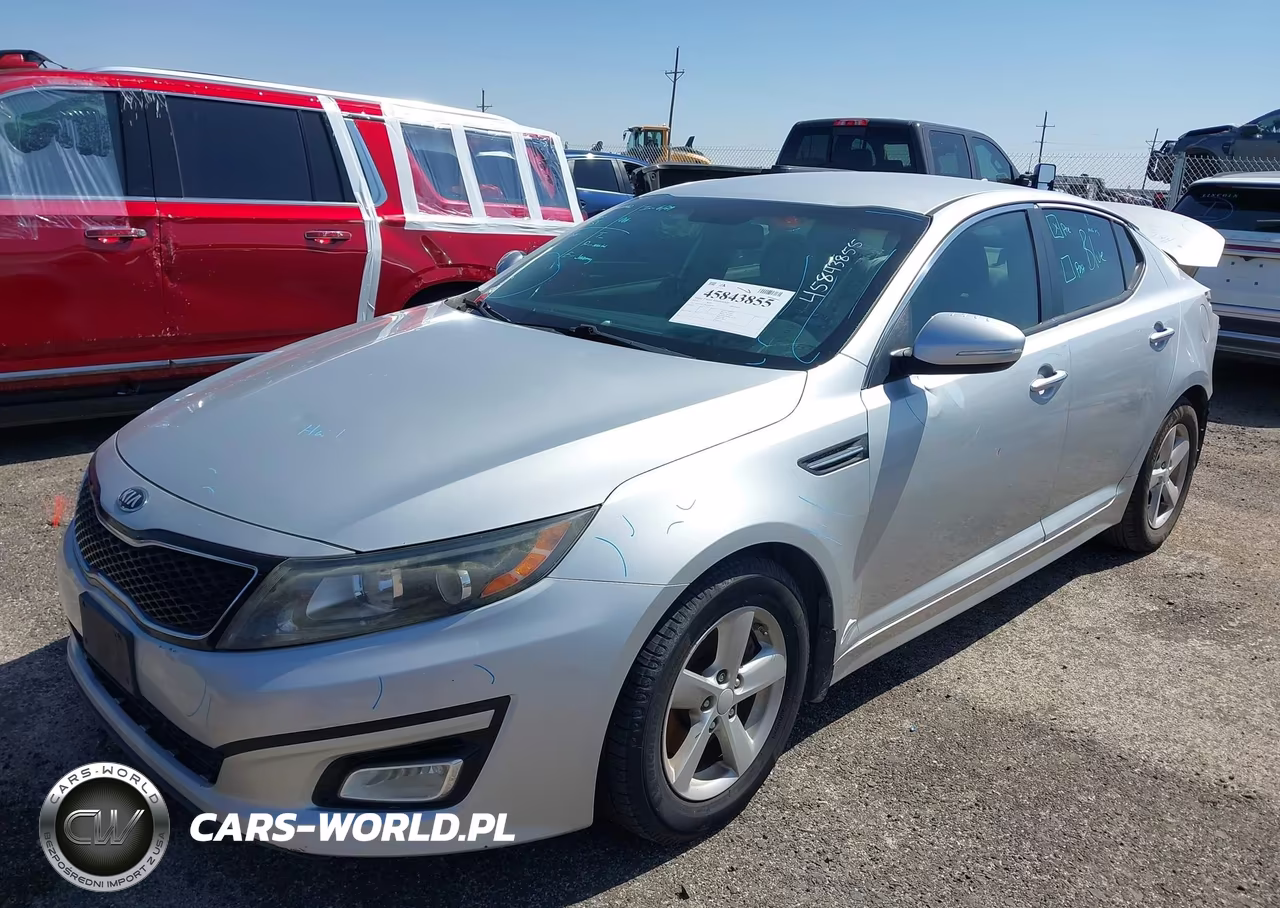 2014 Kia Optima Lx VIN:5XXGM4A78EG286899 - 2