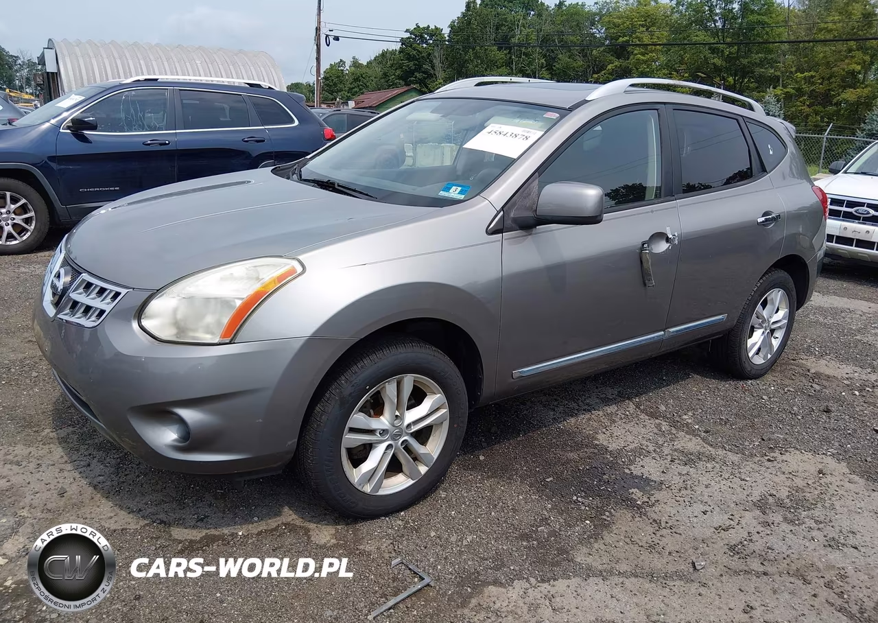 2012 Nissan Rogue Sv VIN:JN8AS5MV6CW718322 - 2